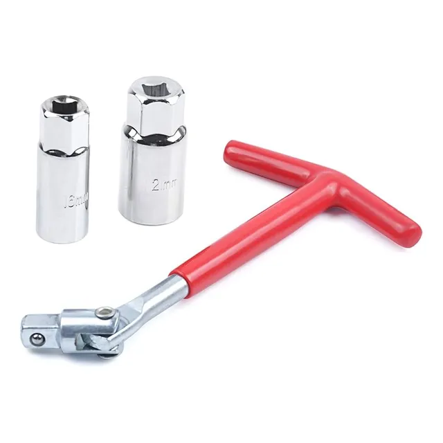 Llave Saca Bujias De 5/8 16mm Y 21 Mm