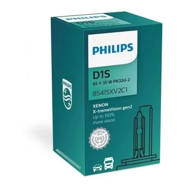 Ampolleta Xenon Philips D1s X-tremevision Gen2 150% Más Luz