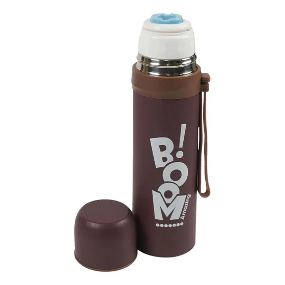 Termo Botella Agua Caliente Fria Cafe Invierno 500ml Acero