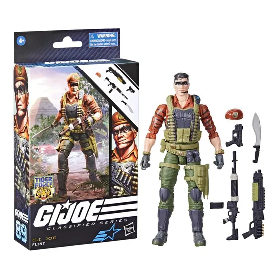 Figura Flint G.i. Joe Classified Series Tiger Force