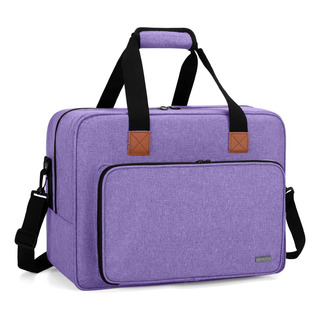Bolso Transportador De Maquina De Coser Con Bolsillos Purpur Bolso Transportador De Maquina De Coser Con Bolsillos Purpur