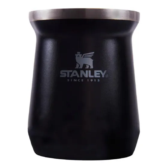 Mate Stanley En Acero Inoxidable Negro
