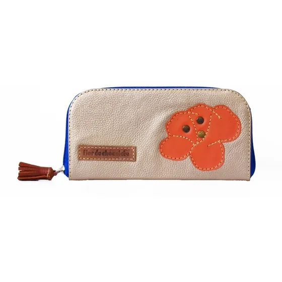 Billeteras Dama Flor De Chocolate Cayena