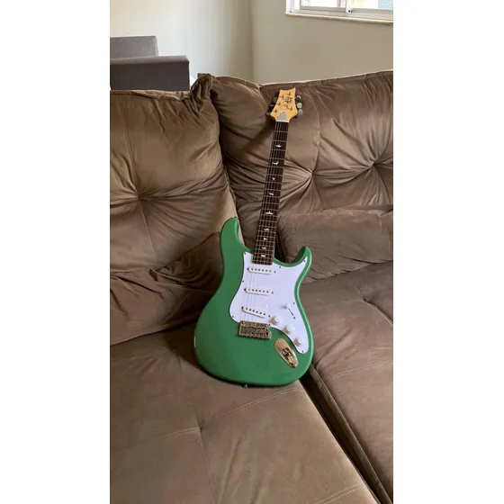 Prs Se Silver Sky! 6.6kpix. Fender Gibson Sgt Charvel Destro Azul-aço Wood