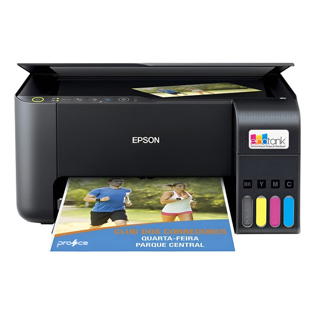 Impressora Epson Multifuncional L3250 Wifi Econtank Color Cor Preto 110 240v (bivolt) Impressora Epson Multifuncional L3250 Wifi Econtank Color Cor Preto 110 240v (bivolt)