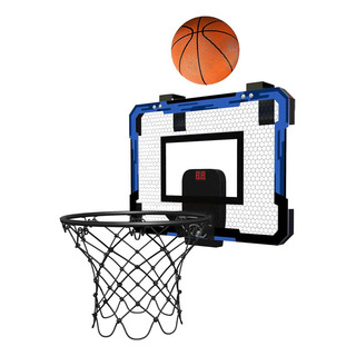 Aro De Baloncesto De La Habitación De La Puerta Con Azul Aro De Baloncesto De La Habitación De La Puerta Con Azul