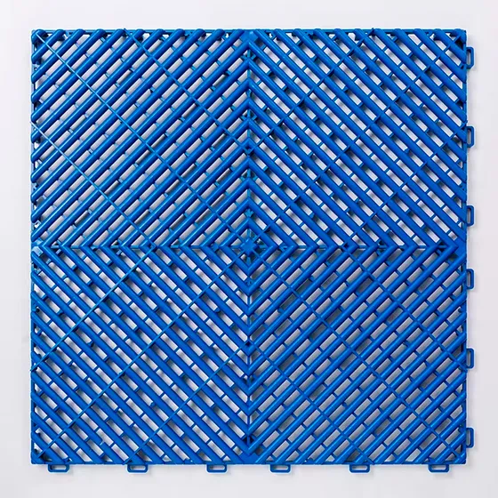 Piso Plástico Encastrable Modulares Garage 40x40cm Disershop