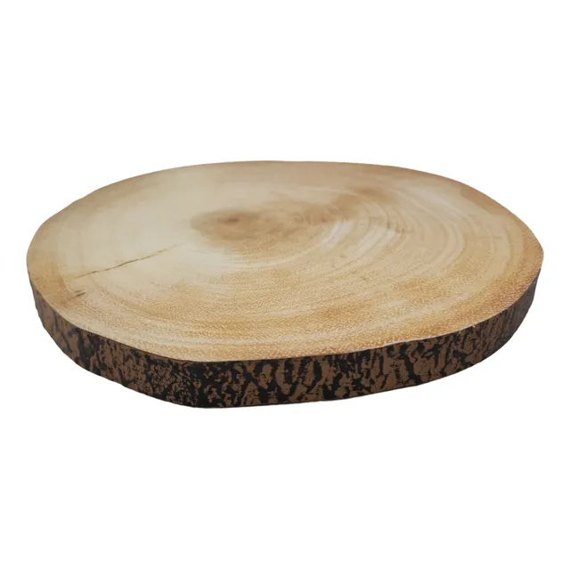 Soporte Base Para Ollas Calientes Diseño Tronco De Madera S