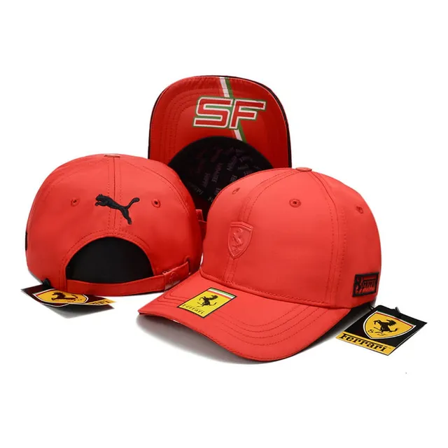 Gorra F1 Ferrari  Cierre Ajustable Para Caballero