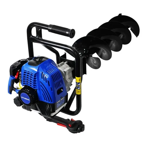 Motoperforadora Hyundai 80x20cm C/motor 2.5hp/52cc Hhp520xt