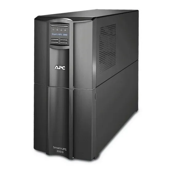No Break Smart-ups Apc 3000 Va Pantalla Lcd 120 V Smt3000c Color Negro