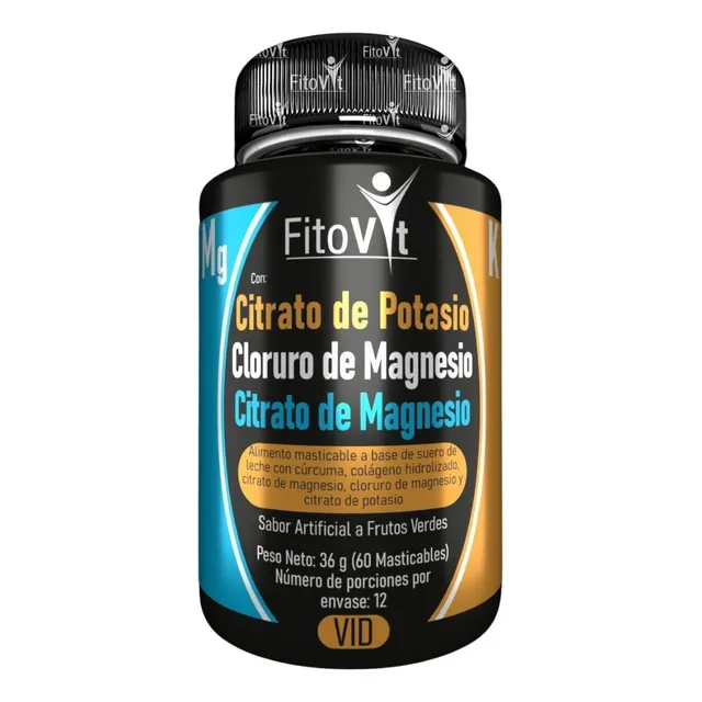 Citrato De Magnesio Y Potasio