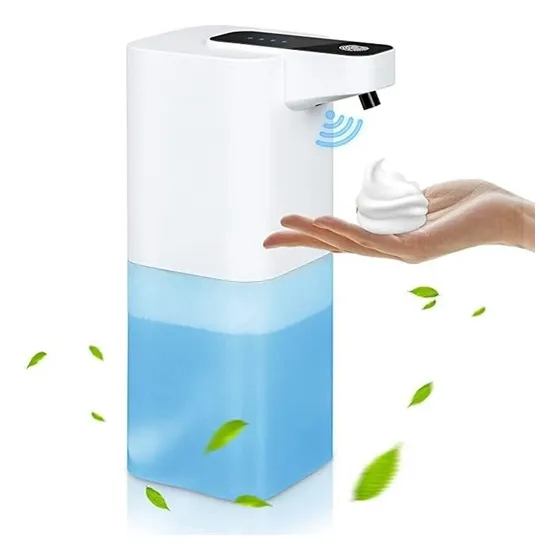 Dispenser De Sabão Automático Recarregável Com Sensor Espuma