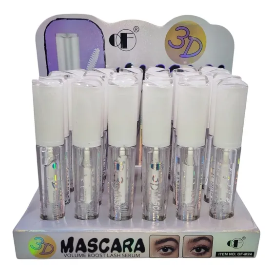 Máscara De Pestañas Transparente Con Serum Of Por 3 Unidades