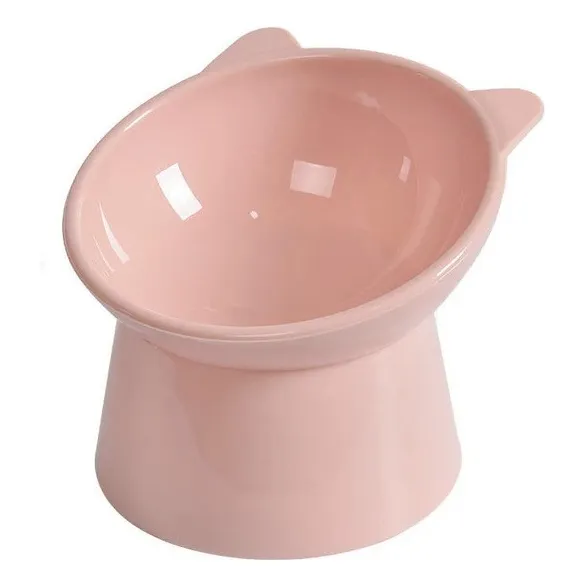 Plato Comedero Bebedero Para Gatos Elevado Mejor Digestión