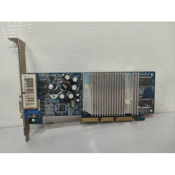 Placa Vídeo Agp Geforce Fx 5200 128mb S-video Retro Pc  Rn6