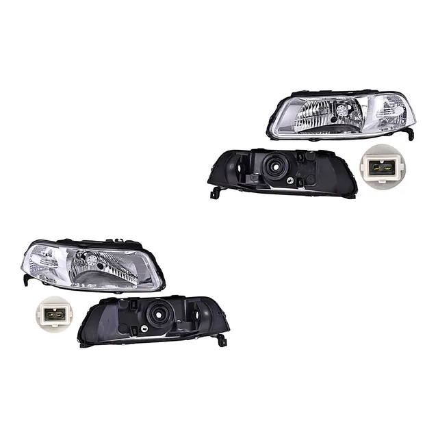 Set Faros Del Depo Volkswagen Pointer 00/05