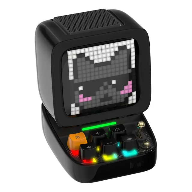 Divoom Ditoopro Altavoz Retro Bluetooth Con Rgb Y App