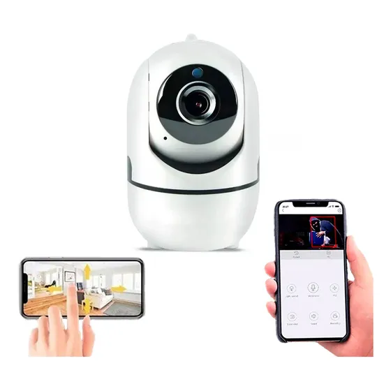 Cámara De Seguridad Robot Wifi 360° Resolución Full Hd 1080p