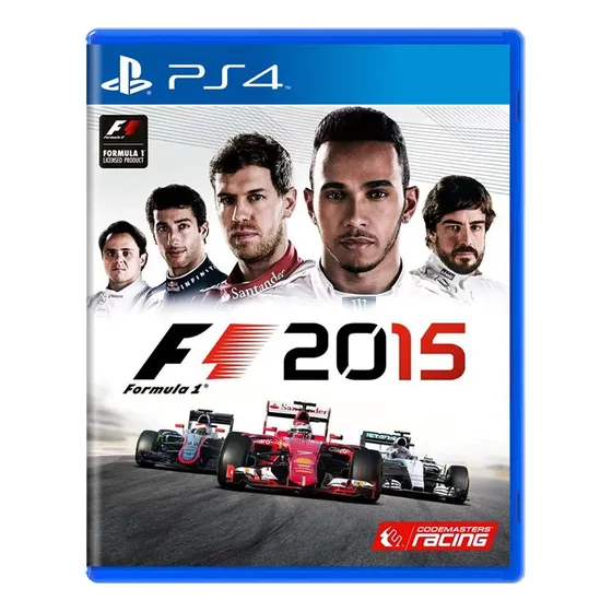 F1 Formula 1 2015 Ps4 Midia Fisica Original Sony Play Nf