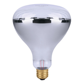 Foco Lampara De Calor, 250 Watts, Transparente Luz Blanco Neutro Foco Lampara De Calor, 250 Watts, Transparente Luz Blanco Neutro