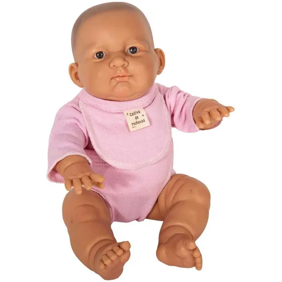 Bebe Real Mini Bebote Gordito Reborn Casita De Muñecas