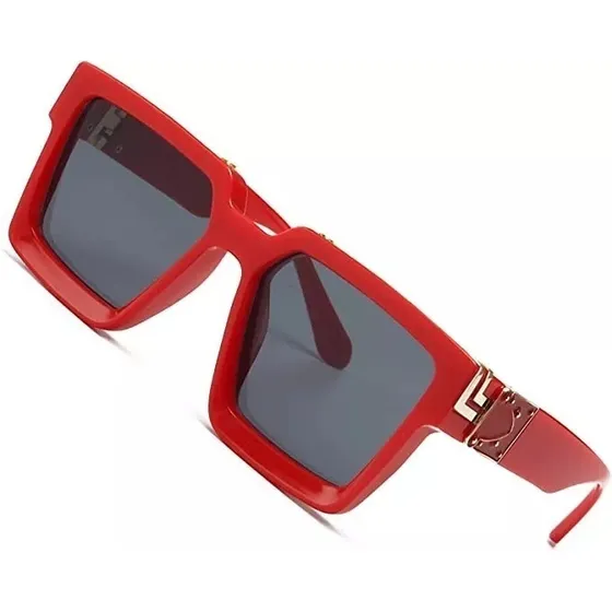 Lentes De Sol Retro Millionaire Cuadradas Unisex Uv400