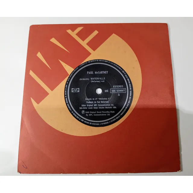 Lp Compacto Paul Mccartney - Waterfalls, Check My Machine