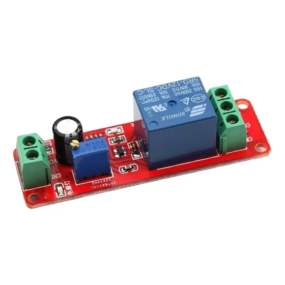 Temporizador Ne555 555 10 Segundos 12v Ajustable Programable