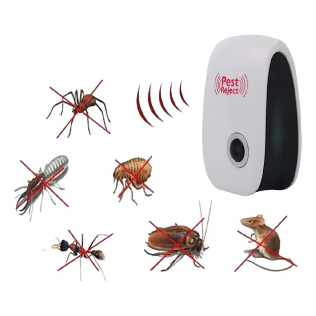 Repelente Ultrasónico Hogar Insecto Rata Araña Cucarachas