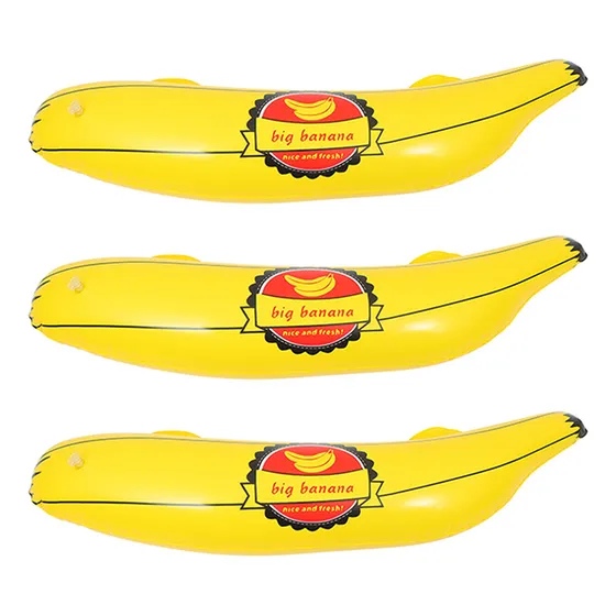 Pool Toys Banana Fruit, 3 Unidades