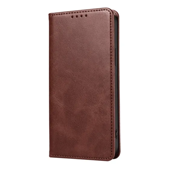 Funda Case Para Samsung S8 Flip Cover Marrón