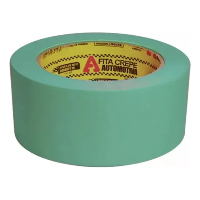Fita Crepe Automotiva Verde 45 Mm X 50 M Adere - 30 Unidades