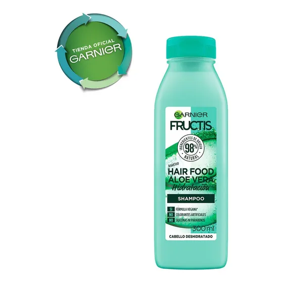 Shampoo Hidrata Garnier Fructis Aloe Pelo Deshidratado 300ml