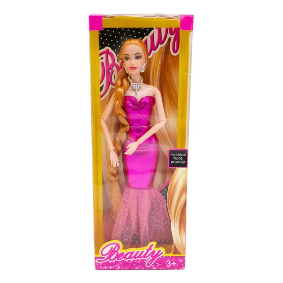 Muñeca Fashion Articulada Con Trenzas Estilo Barbie Juguete
