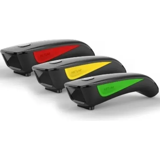 Leitor De Código De Barra Qr 1d Sem Fio Bluetooth Usb Laser