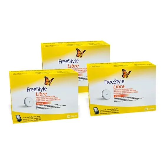 Sensor Freestyle Libre®, Caja Con 3 Sensores