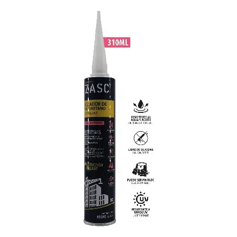 Sellador De Poliuretano 310ml Negro Diesel Tools