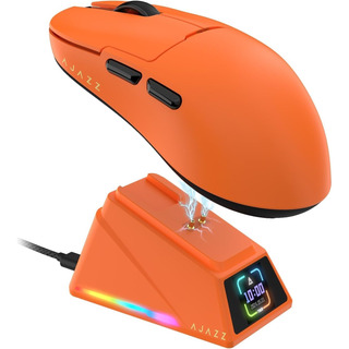 Mouse De Três Modos Ajazz Aj159apex Paw3950 Com Fio 1k Sem F Mouse De Três Modos Ajazz Aj159apex Paw3950 Com Fio 1k Sem F