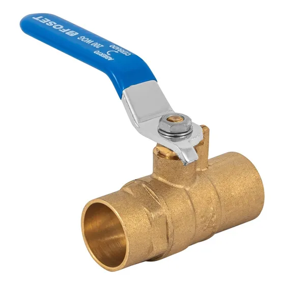 Válvula De Esfera, De Latón, Soldable 3/4' Foset 49007