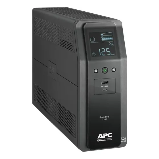 Apc Ups Battery Backup 1350va, 810w Back-ups Pro (bn1350m2) 