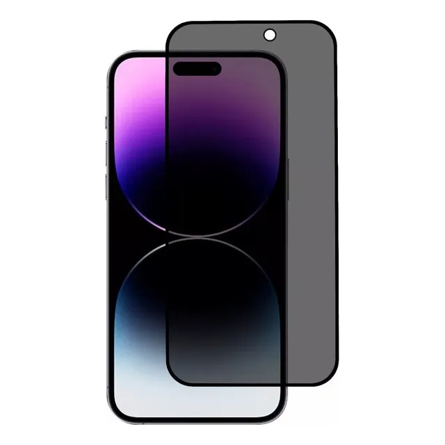 Vidrio Templado Anti Espia 9d Para iPhone 15 Pro