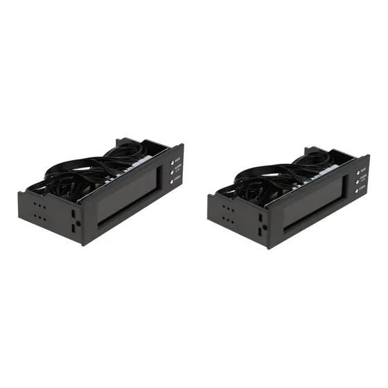 2x Controlador De Velocidade De 3 Ventiladores Computador