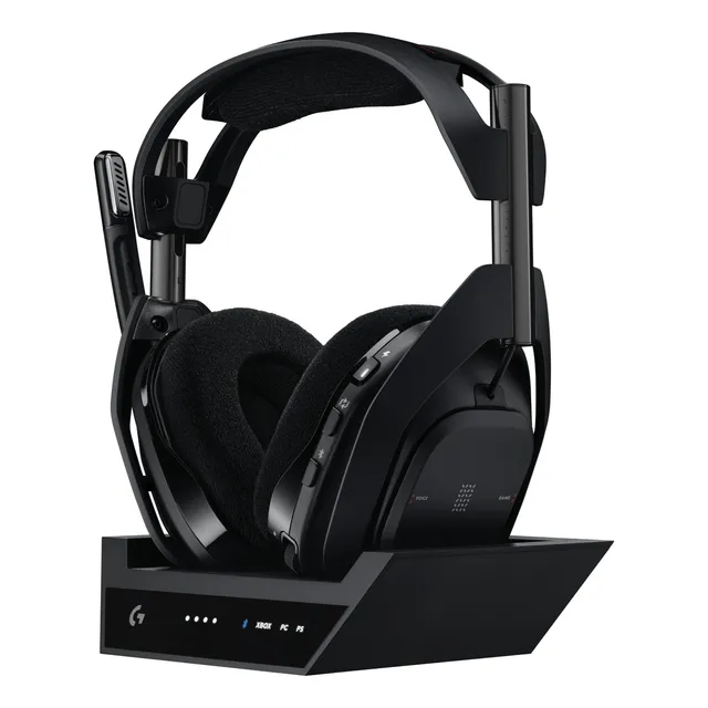 Diadema Gamer Inalámbrica + Base / Logitech Astro A50 X, Blk Color Negro