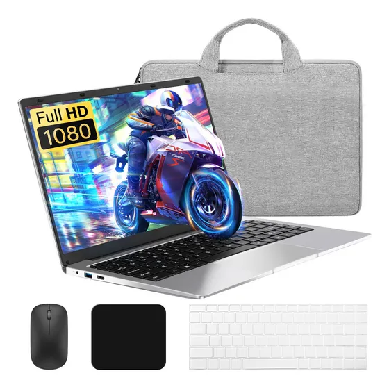 Laptops 14.1'' Portátil Notebook 12gb 512gb Español Teclado