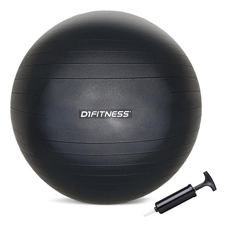Bola Suiça - Fit Ball - D1fitness 65cm Com Bomba Bola Suiça - Fit Ball - D1fitness 65cm Com Bomba