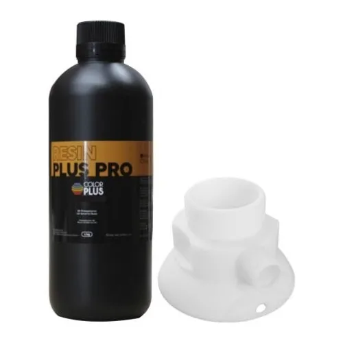 Resina Uv Impresora 3d Lcd/dlp Premium 1kg Color Plus Blanco