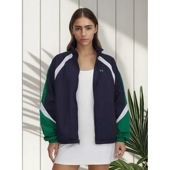 Campera Under Armour Icon Crinkle Track Jacket Para Dama