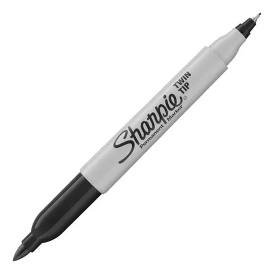 Marcador Permanente Sharpie Doble Punta (twin Tip)