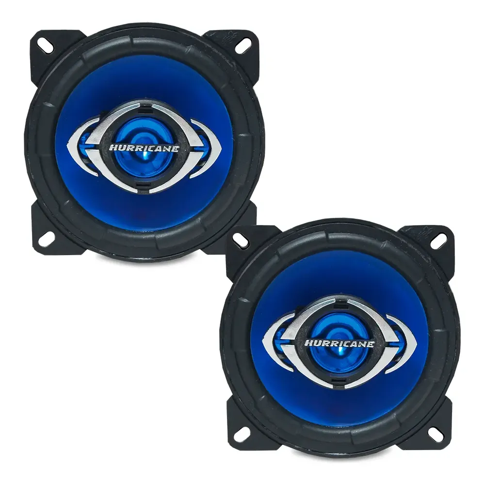 Par Alto Falante Quadriaxial 4 Pol 110w Class Hurricane 4X4
